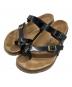 BIRKENSTOCK（ビルケンシュトック）の古着「TATAMI サンダル」｜ブラック×ブラウン