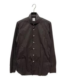 maison santangelo（maison santangelo）の古着「長袖シャツ」｜ブラウン