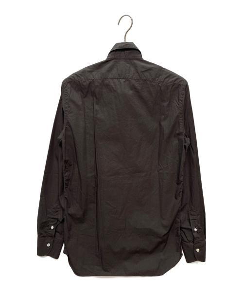 maison santangelo（maison santangelo）maison santangelo (maison santangelo) 長袖シャツ ブラウン サイズ:41/16の古着・服飾アイテム