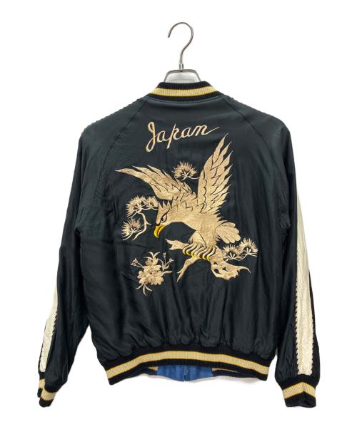 東洋エンタープライズ（トウヨウエンタープライズ）東洋エンタープライズ (トウヨウエンタープライズ) Early 1950s Style Acetate Souvenir Jacket “DRAGON HEAD” × “ROARING TIGER” ブラック サイズ:SIZE Mの古着・服飾アイテム