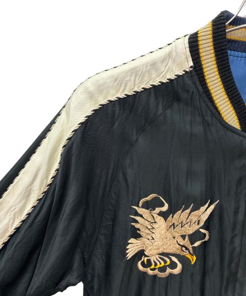 東洋エンタープライズ（トウヨウエンタープライズ）東洋エンタープライズ (トウヨウエンタープライズ) Early 1950s Style Acetate Souvenir Jacket “DRAGON HEAD” × “ROARING TIGER” ブラック サイズ:SIZE Mの古着・服飾アイテム