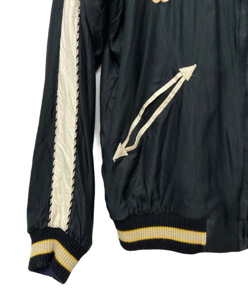 東洋エンタープライズ（トウヨウエンタープライズ）東洋エンタープライズ (トウヨウエンタープライズ) Early 1950s Style Acetate Souvenir Jacket “DRAGON HEAD” × “ROARING TIGER” ブラック サイズ:SIZE Mの古着・服飾アイテム