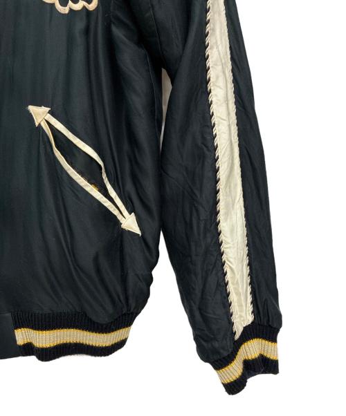 東洋エンタープライズ（トウヨウエンタープライズ）東洋エンタープライズ (トウヨウエンタープライズ) Early 1950s Style Acetate Souvenir Jacket “DRAGON HEAD” × “ROARING TIGER” ブラック サイズ:SIZE Mの古着・服飾アイテム
