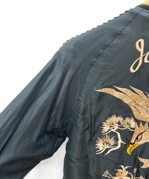 東洋エンタープライズ（トウヨウエンタープライズ）東洋エンタープライズ (トウヨウエンタープライズ) Early 1950s Style Acetate Souvenir Jacket “DRAGON HEAD” × “ROARING TIGER” ブラック サイズ:SIZE Mの古着・服飾アイテム