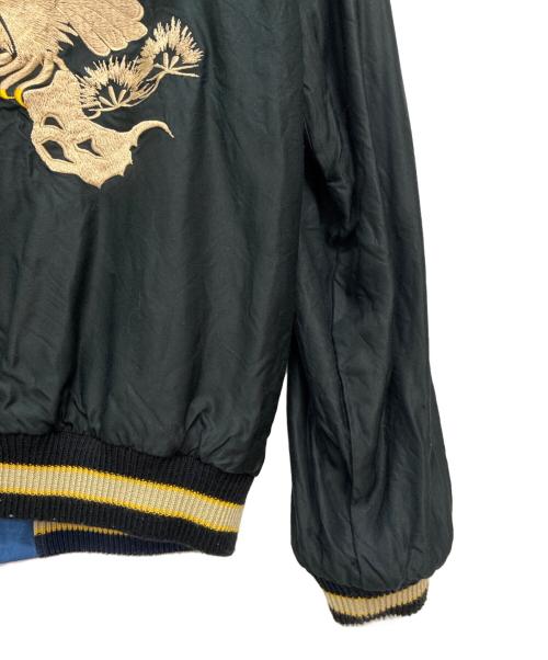東洋エンタープライズ（トウヨウエンタープライズ）東洋エンタープライズ (トウヨウエンタープライズ) Early 1950s Style Acetate Souvenir Jacket “DRAGON HEAD” × “ROARING TIGER” ブラック サイズ:SIZE Mの古着・服飾アイテム