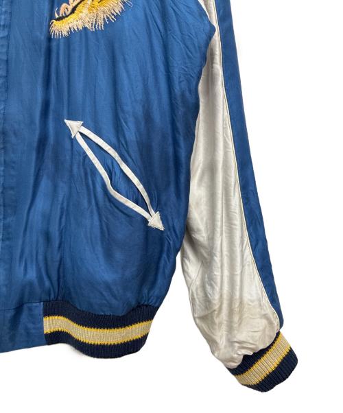 東洋エンタープライズ（トウヨウエンタープライズ）東洋エンタープライズ (トウヨウエンタープライズ) Early 1950s Style Acetate Souvenir Jacket “DRAGON HEAD” × “ROARING TIGER” ブラック サイズ:SIZE Mの古着・服飾アイテム