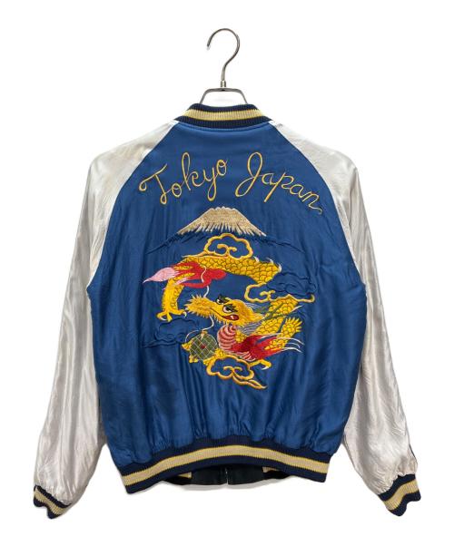 東洋エンタープライズ（トウヨウエンタープライズ）東洋エンタープライズ (トウヨウエンタープライズ) Early 1950s Style Acetate Souvenir Jacket “DRAGON HEAD” × “ROARING TIGER” ブラック サイズ:SIZE Mの古着・服飾アイテム