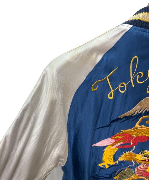 東洋エンタープライズ（トウヨウエンタープライズ）東洋エンタープライズ (トウヨウエンタープライズ) Early 1950s Style Acetate Souvenir Jacket “DRAGON HEAD” × “ROARING TIGER” ブラック サイズ:SIZE Mの古着・服飾アイテム