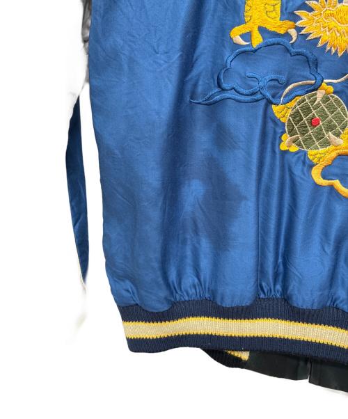 東洋エンタープライズ（トウヨウエンタープライズ）東洋エンタープライズ (トウヨウエンタープライズ) Early 1950s Style Acetate Souvenir Jacket “DRAGON HEAD” × “ROARING TIGER” ブラック サイズ:SIZE Mの古着・服飾アイテム