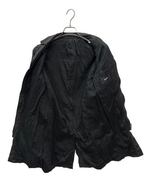 SHELLAC（シェラック）SHELLAC (シェラック) レザーコート ブラック サイズ:SIZE 46の古着・服飾アイテム