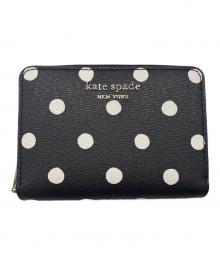 Kate Spade（ケイトスペード）の古着「コンパクトウォレット」｜ブラック