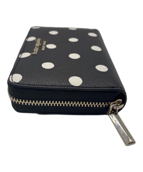 Kate Spade（ケイトスペード）Kate Spade (ケイトスペード) コンパクトウォレット ブラックの古着・服飾アイテム