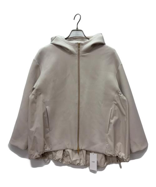 23区（ニジュウサンク）23区 (ニジュウサンク) コットンダンボール フーディー アウター ベージュ サイズ:SIZE 46 未使用品の古着・服飾アイテム