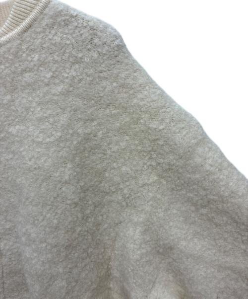 23区（ニジュウサンク）23区 (ニジュウサンク) アルパカウールジップアップジャケット ベージュ サイズ:SIZE 46 未使用品の古着・服飾アイテム