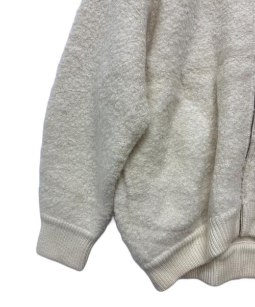 23区（ニジュウサンク）23区 (ニジュウサンク) アルパカウールジップアップジャケット ベージュ サイズ:SIZE 46 未使用品の古着・服飾アイテム