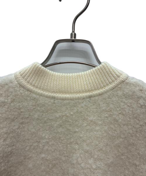 23区（ニジュウサンク）23区 (ニジュウサンク) アルパカウールジップアップジャケット ベージュ サイズ:SIZE 46 未使用品の古着・服飾アイテム