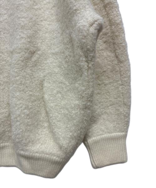 23区（ニジュウサンク）23区 (ニジュウサンク) アルパカウールジップアップジャケット ベージュ サイズ:SIZE 46 未使用品の古着・服飾アイテム