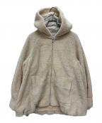 BEARDSLEYビアズリー）の古着「ボアジャケット」｜ベージュ