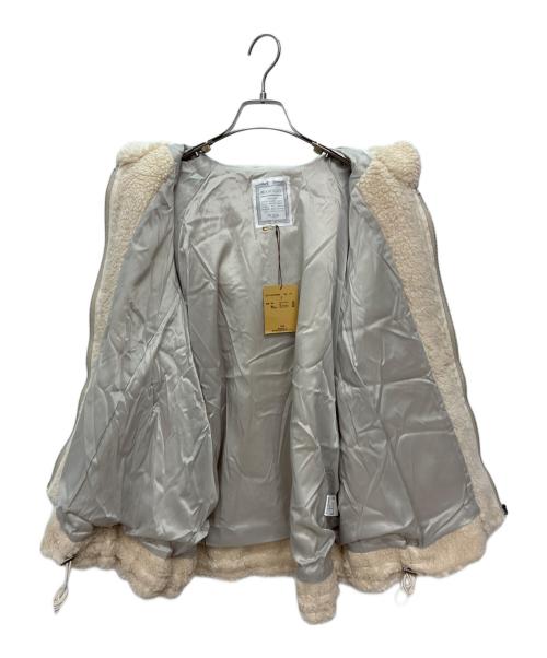 BEARDSLEY（ビアズリー）BEARDSLEY (ビアズリー) ボアジャケット ベージュ サイズ:FREEの古着・服飾アイテム