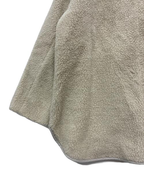 any FAM（エニィ ファム）any FAM (エニィ ファム) ノーカラーボアジャケット ベージュ サイズ:SIZE 4の古着・服飾アイテム