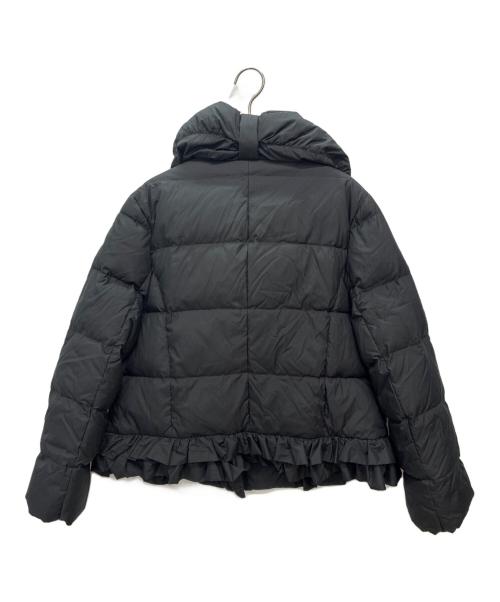 franche lippee（フランシュリッペ）franche lippee (フランシュリッペ) リボンダウンジャケット ブラック サイズ:3Lの古着・服飾アイテム