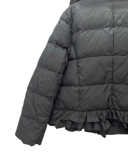 franche lippee（フランシュリッペ）franche lippee (フランシュリッペ) リボンダウンジャケット ブラック サイズ:3Lの古着・服飾アイテム