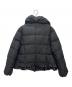 franche lippee (フランシュリッペ) リボンダウンジャケット ブラック サイズ:3L：12000円