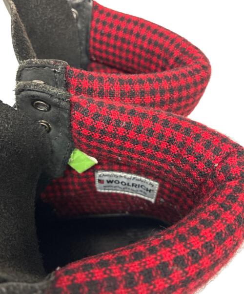 Timberland（ティンバーランド）Timberland (ティンバーランド) WOOLRICH (ウールリッチ) ワークブーツ ブラック サイズ:8Wの古着・服飾アイテム