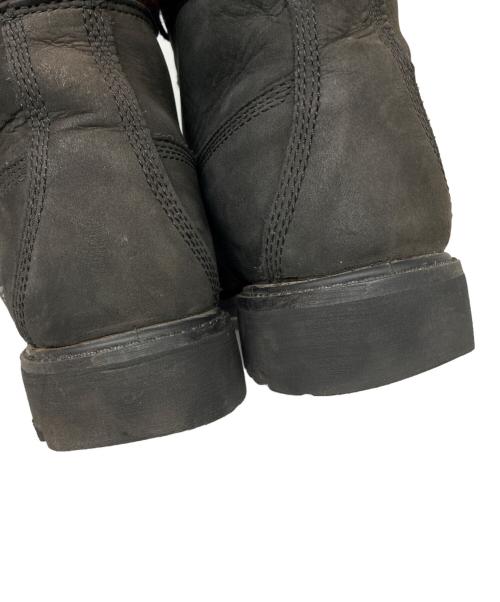 Timberland（ティンバーランド）Timberland (ティンバーランド) WOOLRICH (ウールリッチ) ワークブーツ ブラック サイズ:8Wの古着・服飾アイテム