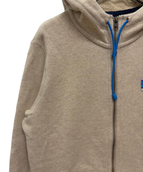 Patagonia（パタゴニア）Patagonia (パタゴニア) ジップパーカー ベージュ サイズ:Sの古着・服飾アイテム