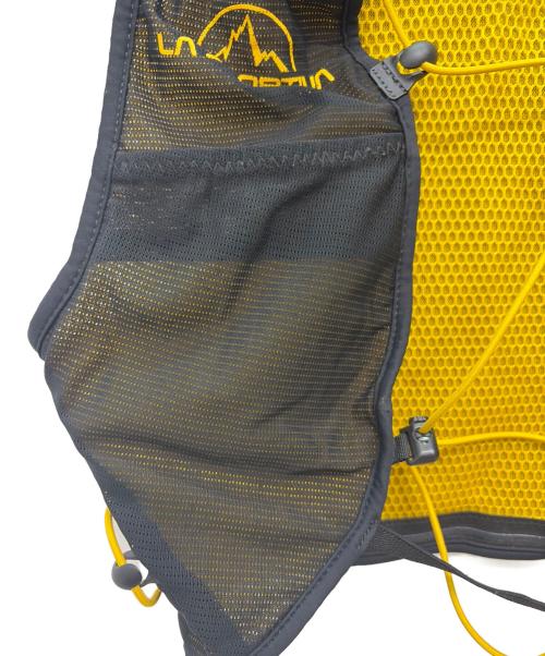 LA SPORTIVA（スポルティバ）LA SPORTIVA (スポルティバ) トレイルベスト ブラック×イエロー サイズ:Fの古着・服飾アイテム