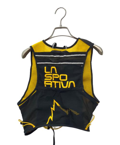 LA SPORTIVA（スポルティバ）LA SPORTIVA (スポルティバ) トレイルベスト ブラック×イエロー サイズ:Fの古着・服飾アイテム