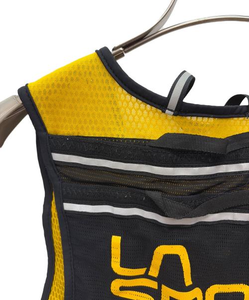 LA SPORTIVA（スポルティバ）LA SPORTIVA (スポルティバ) トレイルベスト ブラック×イエロー サイズ:Fの古着・服飾アイテム