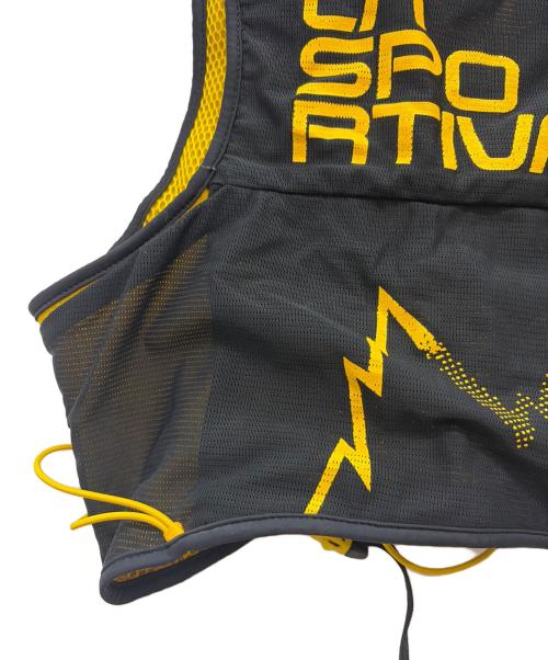 LA SPORTIVA（スポルティバ）LA SPORTIVA (スポルティバ) トレイルベスト ブラック×イエロー サイズ:Fの古着・服飾アイテム