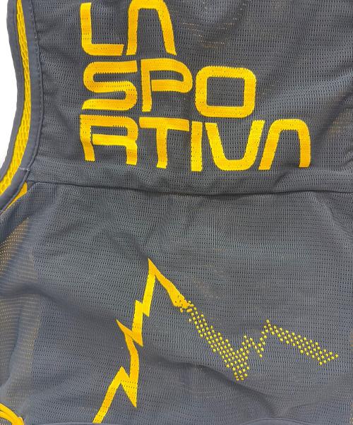LA SPORTIVA（スポルティバ）LA SPORTIVA (スポルティバ) トレイルベスト ブラック×イエロー サイズ:Fの古着・服飾アイテム