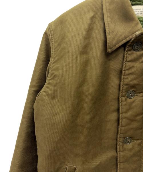 BUZZ RICKSON'S（バズリクソンズ）Buzz Rickson's (バズリクソンズ) Type DECK A-2 “JUNGLE CLOTH VERSION” オリーブ サイズ:Mの古着・服飾アイテム