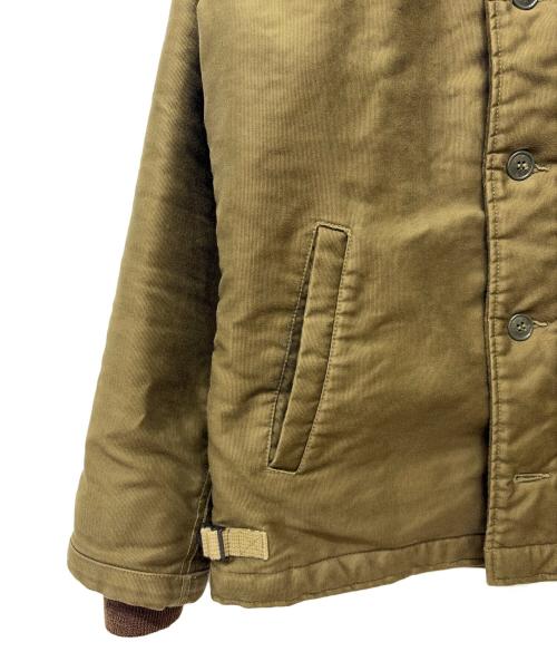 BUZZ RICKSON'S（バズリクソンズ）Buzz Rickson's (バズリクソンズ) Type DECK A-2 “JUNGLE CLOTH VERSION” オリーブ サイズ:Mの古着・服飾アイテム