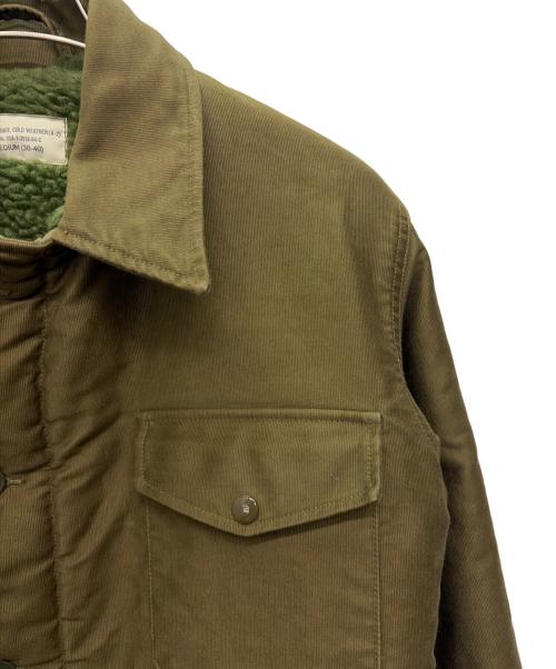 BUZZ RICKSON'S（バズリクソンズ）Buzz Rickson's (バズリクソンズ) Type DECK A-2 “JUNGLE CLOTH VERSION” オリーブ サイズ:Mの古着・服飾アイテム