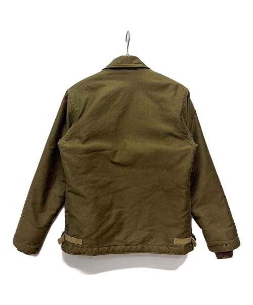 BUZZ RICKSON'S（バズリクソンズ）Buzz Rickson's (バズリクソンズ) Type DECK A-2 “JUNGLE CLOTH VERSION” オリーブ サイズ:Mの古着・服飾アイテム