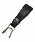 CHROME HEARTSクロムハーツ）の古着「W BELT LOOP CROSS BUTTON」｜ブラック