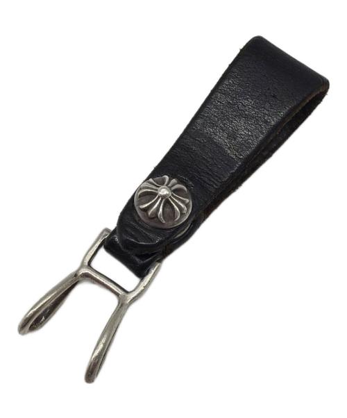CHROME HEARTS（クロムハーツ）CHROME HEARTS (クロムハーツ) W BELT LOOP CROSS BUTTON ブラックの古着・服飾アイテム