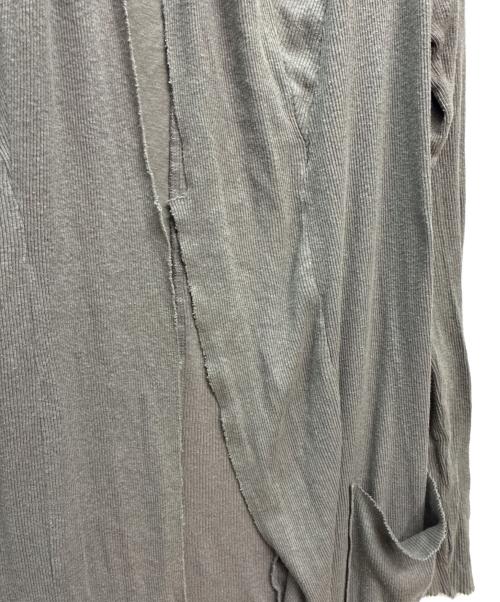 L.G.B（ルグランブルー）L.G.B (ルグランブルー) BACK CROSS cardigan グレー サイズ:SIZE 1の古着・服飾アイテム
