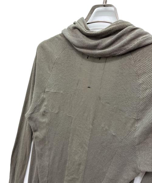 L.G.B（ルグランブルー）L.G.B (ルグランブルー) BACK CROSS cardigan グレー サイズ:SIZE 1の古着・服飾アイテム