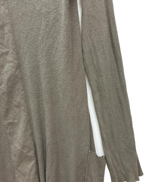 L.G.B（ルグランブルー）L.G.B (ルグランブルー) BACK CROSS cardigan グレー サイズ:SIZE 1の古着・服飾アイテム
