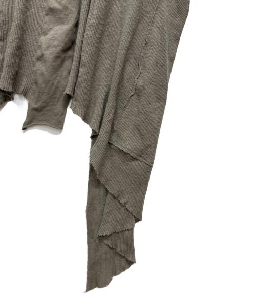 L.G.B（ルグランブルー）L.G.B (ルグランブルー) BACK CROSS cardigan グレー サイズ:SIZE 1の古着・服飾アイテム