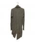 L.G.B (ルグランブルー) BACK CROSS cardigan グレー サイズ:SIZE 1：18000円