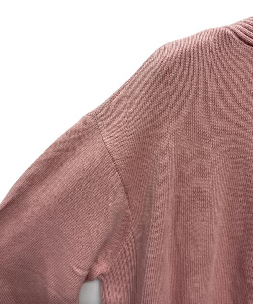 KUMIKYOKU（クミキョク）KUMIKYOKU (クミキョク) パールボタンカーディガン ピンク サイズ:6 未使用品の古着・服飾アイテム