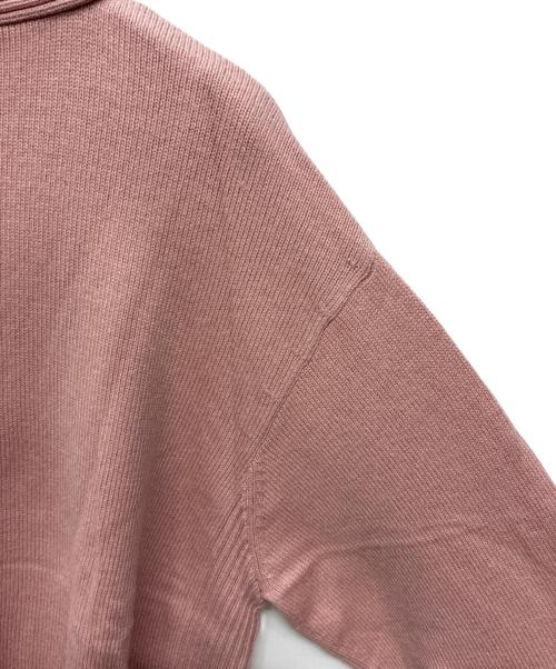 KUMIKYOKU（クミキョク）KUMIKYOKU (クミキョク) パールボタンカーディガン ピンク サイズ:6 未使用品の古着・服飾アイテム