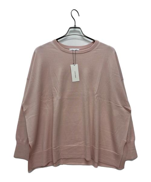 23区（ニジュウサンク）23区 (ニジュウサンク) 薄手ニット ピンク サイズ:44 未使用品の古着・服飾アイテム