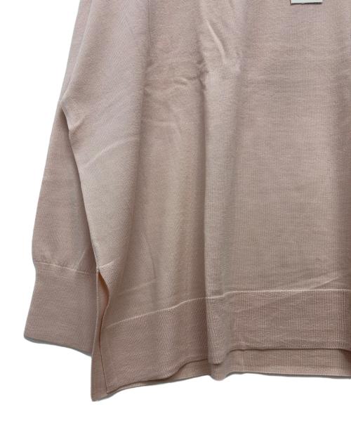 23区（ニジュウサンク）23区 (ニジュウサンク) 薄手ニット ピンク サイズ:44 未使用品の古着・服飾アイテム